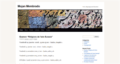 Desktop Screenshot of mojan-membrado.com